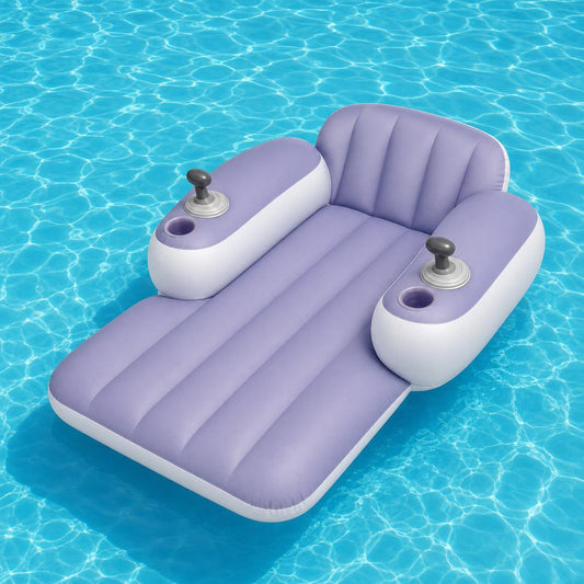 HydroJet, sillón flotante con doble motor eléctrico, vista frontal